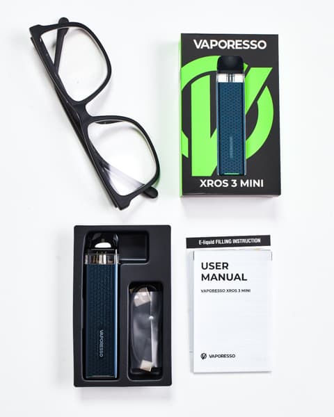 Вейп Vaporesso XROS 3 Mini Pod 1000 mAh - 2 мл. ( Синий ) Navy Blue