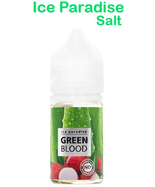 Жидкость ICE PARADISE SALT -  Green Blood 30 мл. ( 12 мг )