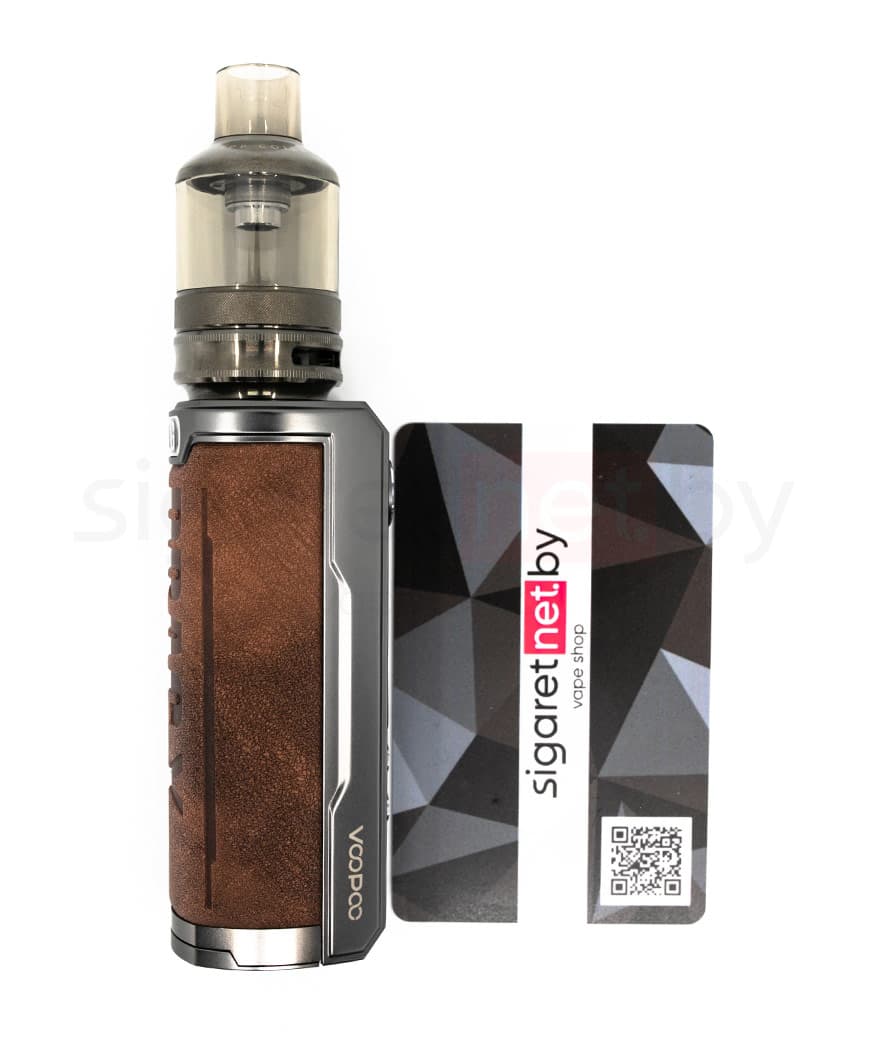 Стартовый комплект VOOPOO DRAG X Plus 100W с Баком TPP 2.0  - 5,5 мл ( без батареи ) ( Черный ) Pro Edition
