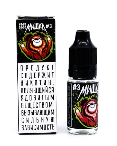 Жидкость МИШКА #3 10 мл ( 17 ± 3 мг ) ( Морс Смородина Калина )