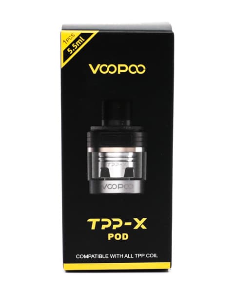 Картридж 5,5 мл VOOPOO TPP X Pod ( без базы ) ( Черный )