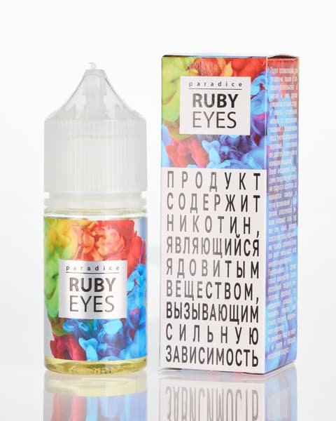 Жидкость Paradise - Ruby Ice 25 мл ( 17 ± 3 мг ) ( Арбуз Черника Гранат )