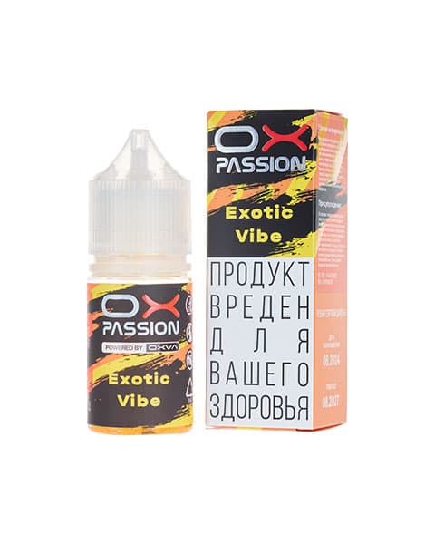 Жидкость OX Passion - Exotic Vibe 25 мл ( 17 ± 3 мг ) ( Тройной Манго )