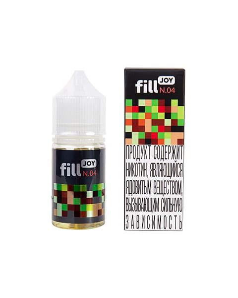 Жидкость fill JOY - Кола с Лаймом ( N04 ) 25 мл ( 17 ± 3 мг )