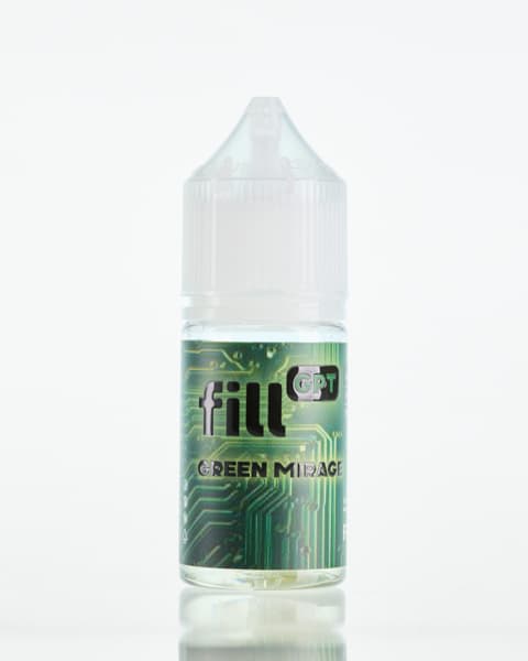 Жидкость fill GPT - Green Mirage ( Огурец Мята Лайм ) 25 мл ( 15 ± 3 мг )