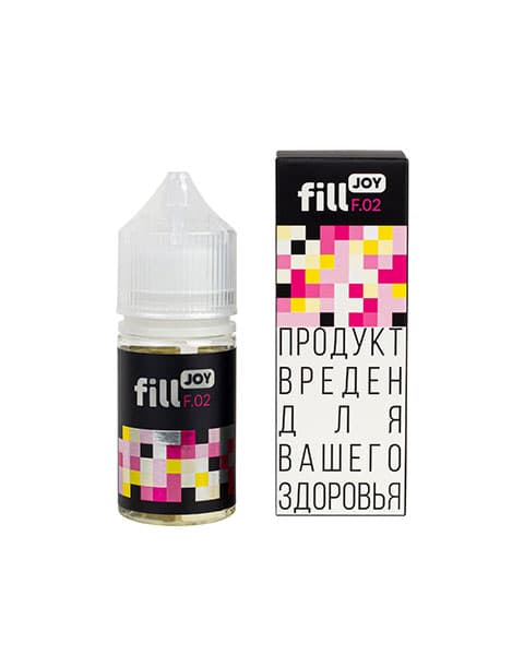 Жидкость fill JOY - Розовый Лимон ( F02 ) 25 мл ( 17 ± 3 мг )