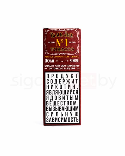 Жидкость BLACK JACK №1 30 мл ( 17 ± 3 мг ) ( STRONG ) ( Вишневый Табак )