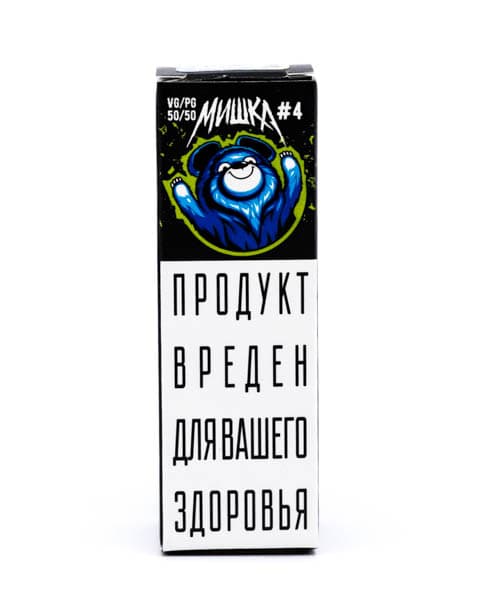 Жидкость МИШКА #4 10 мл ( 17 ± 3 мг ) ( Хвоя Ягоды )