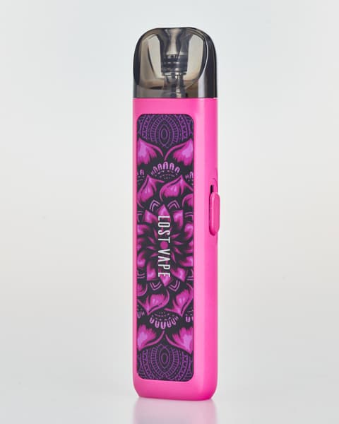 Стартовый комплект Lost Vape Ursa Nano Pod 800 mAh - 2.5 мл. ( Малиновый с Рисунком ) Pink Survivor