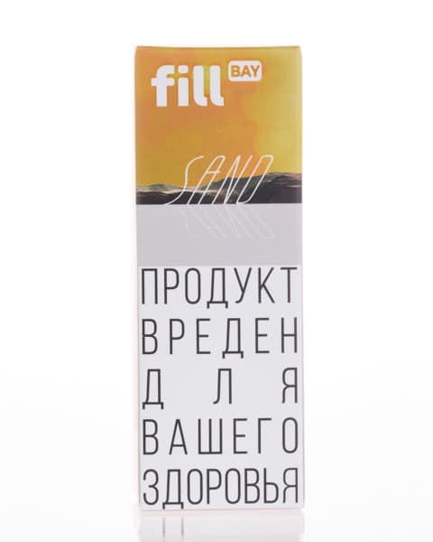 Жидкость fill BAY - Sand ( Банановый Милкшейк ) 25 мл ( 15 ± 3 мг )