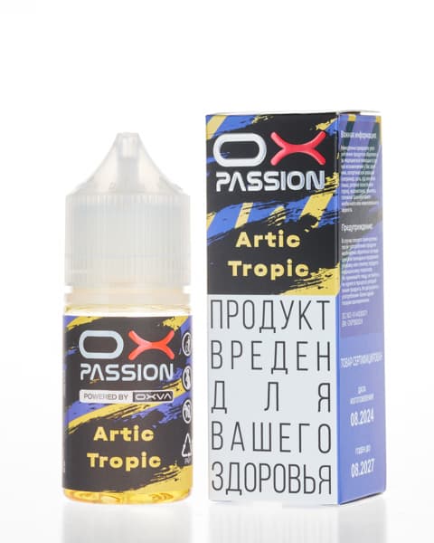 Жидкость OX Passion - Arctic Tropic 25 мл ( 17 ± 3 мг ) ( Ледяной Ананас )