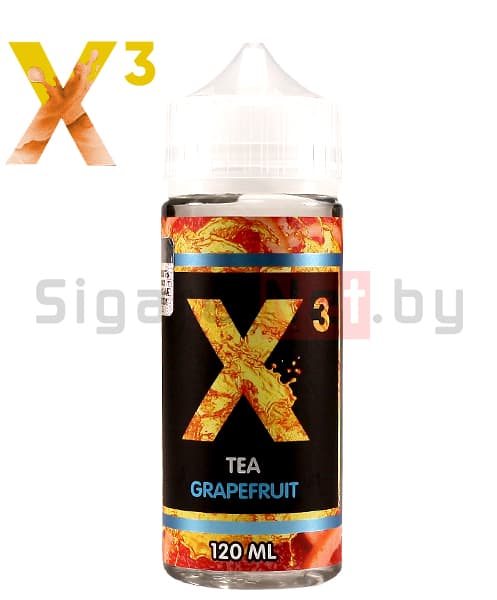 X-3 Tea - Grapefruit, 120 мл (3 мг)