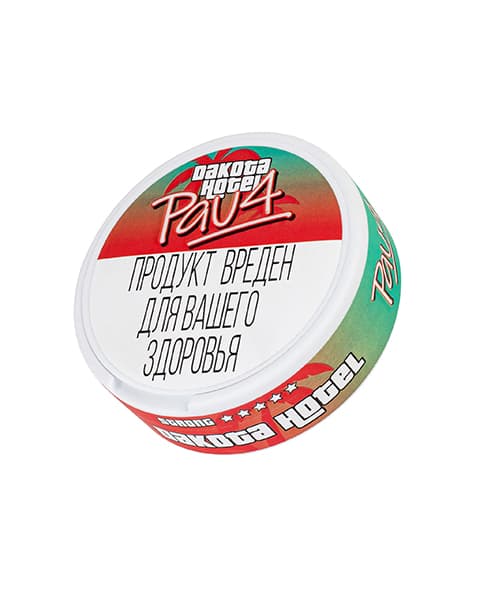 Никотиновые паучи Pau4 DAKOTA HOTEL ( Сладкая мята ) 11 мг.