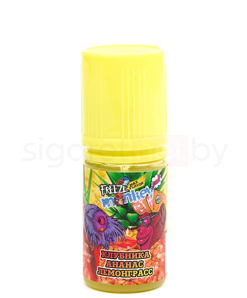 Жидкость MAX FLAVOR SALT - Клубника Ананас Лемонграс 30 мл ( 20 мг )