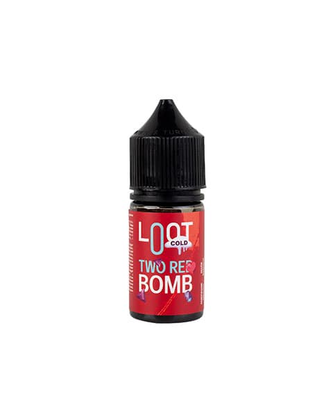 Жидкость Loot Cold SALT - Two Red Bomb 25 мл ( 15 ± 3 мг ) ( Клубника Вишня )