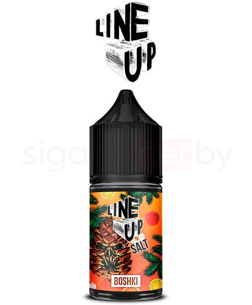 Жидкость Line Up SALT - Boshki ( Хвойный Щербет из Цитрусов, Яблок Фуджи и Цедры Лимона ) 30 мл ( 20 мг )