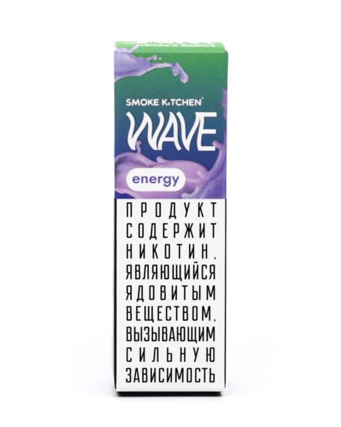 Жидкость SK WAVE SALT - Energy 10 мл ( 17 ± 3 мг ) ( Энергетик с Черникой )