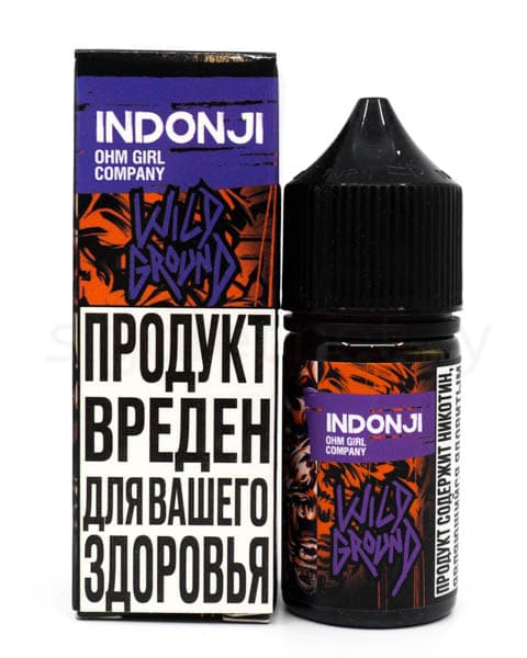 Жидкость INDONJI SALT - Wild Ground 30 мл ( 17 ± 3 мг ) ( Манго с Виноградом )