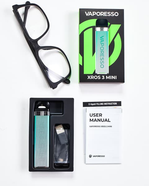 Вейп Vaporesso XROS 3 Mini Pod 1000 mAh - 2 мл. ( Зеленый ) Phantom Green