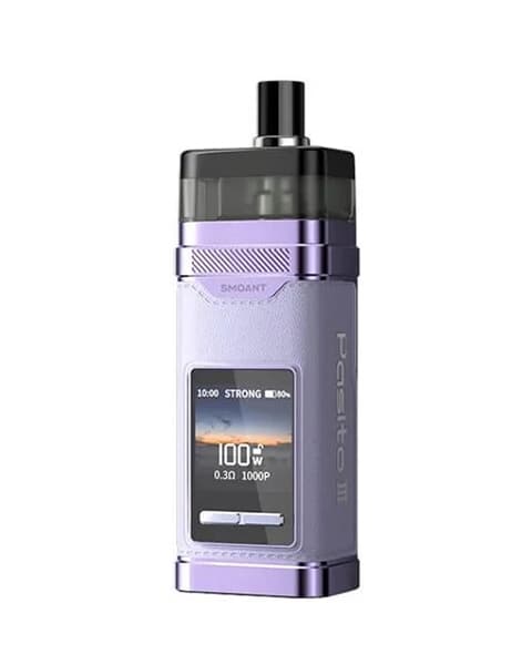 Вейп Smoant Pasito III 100W Pod  2800 mAh - 7 мл. Rococo Purple (Фиолетовый)