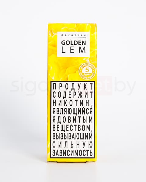 Жидкость PARADICE SALT -  Golden Lem 30 мл. ( 17 ± 3 мг )