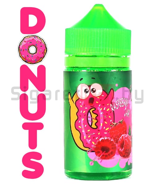 Жидкость DONUTS "Raspberry Jam" 80 мл (0)