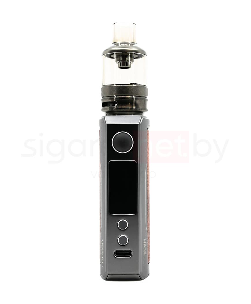 Стартовый комплект VOOPOO DRAG X Plus 100W Pod - 5,5 мл ( без батареи ) ( Серебристо - Серый )