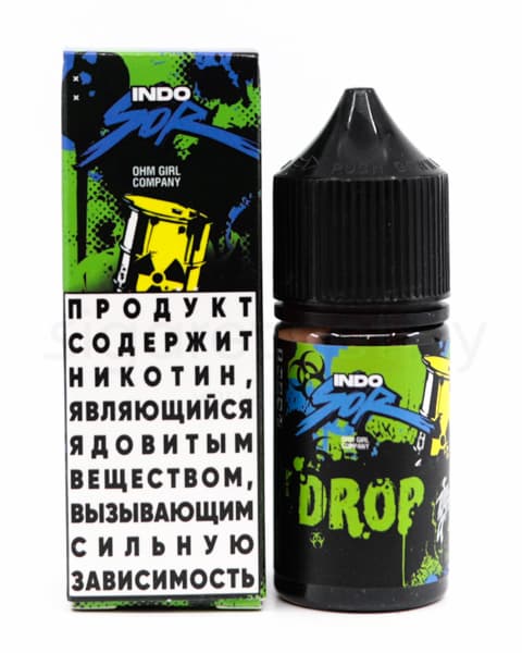 Жидкость INDO SOR SALT - Drop 30 мл ( 17 ± 3 мг ) ( Киви Клубника )