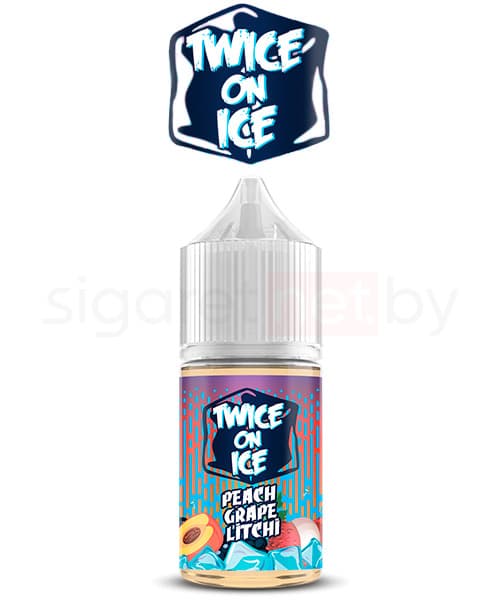 Жидкость Twice On Ice - Peach Grape Litchi ( Леденящие Виноград, Персик и Личи ) 30 мл ( 20 мг )