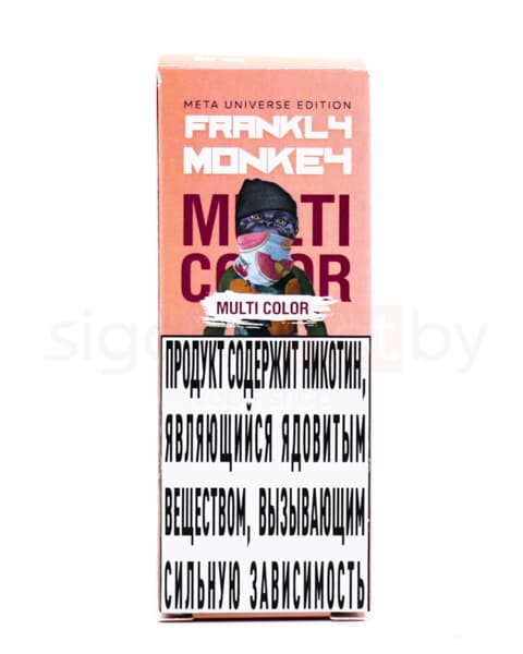 Жидкость Frankly Monkey Meta Universe Edition SALT - Multi Color 30 мл ( 15 ± 3 мг ) ( Фруктовый Микс )