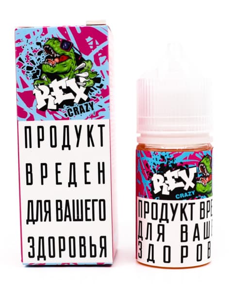 Жидкость ElMerck Rex SALT - Crazy 30 мл ( 17 ± 3 мг ) ( Сладкий Персик )