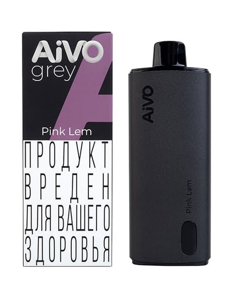 Кислый Розовый Лимон – Одноразка AiVO grey (Pink Lem) ( 10 мл. Крепость 17 ± 3 мг\ мл )