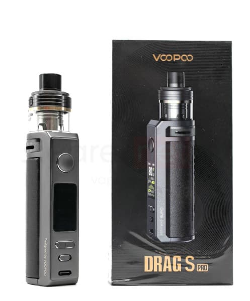 Стартовый комплект VOOPOO DRAG S PRO 80W - 5,5 мл 3000 mAh ( Черный ) Classic Black