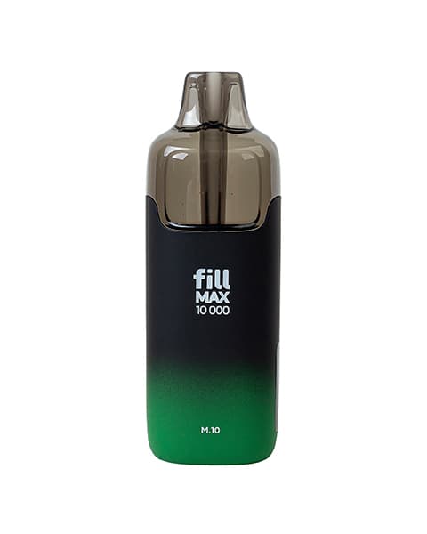 Одноразка fill MAX 10000 - 650 mAh - Мята ( M10 ) ( 10 мл. Крепость 17 ± 3 мг\ мл )
