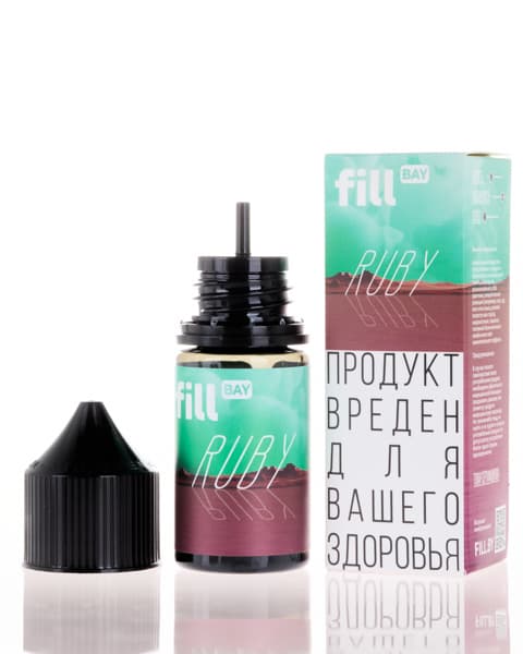 Жидкость fill BAY - Ruby ( Арбузный Фреш с Мятой ) 25 мл ( 15 ± 3 мг )
