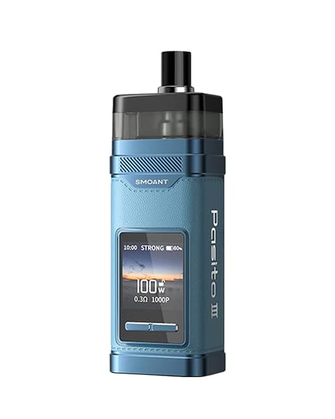 Вейп Smoant Pasito 3 100W Pod 2800 mAh - 7 мл. Blue Azur (Голубой)