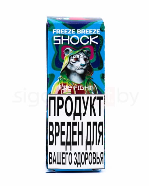 Жидкость Freeze Breeze Shock SALT - Fire Fight 30 мл ( 15 ± 3 мг ) ( Личи )