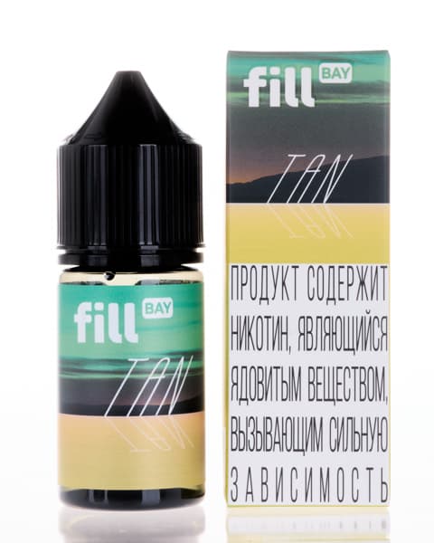 Жидкость fill BAY - Tan ( Бодрящий Лимонад ) 25 мл ( 15 ± 3 мг )