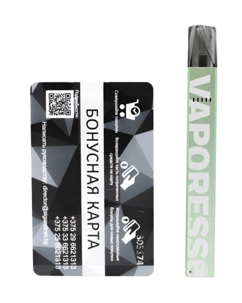 Стартовый комплект Vaporesso BARR Pod 350 mAh - 1,2 мл. ( Зеленый Брендированный ) Mint Green