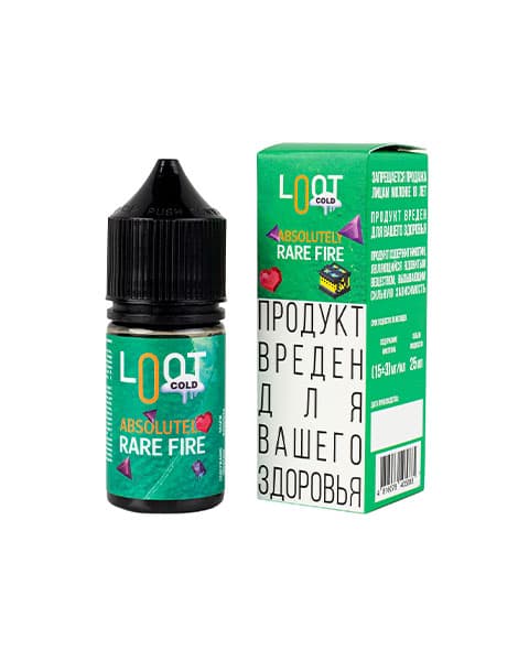Ягоды – Жидкость Loot Cold SALT Absolutely Rare Fire 25 мл ( 15 ± 3 мг )