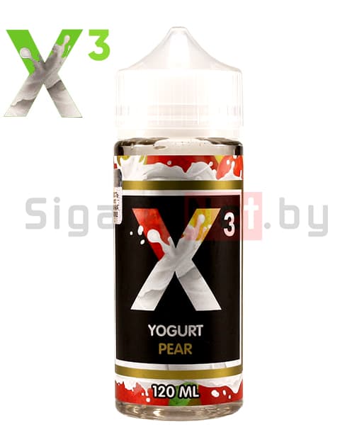X-3 Yoghurt - Pear, 120 мл (3 мг)