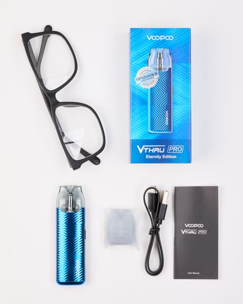 Вейп VOOPOO V.THRU Pro Eternity Edition - 900 mAh - 3 мл. ( Синий ) Indigo Blue