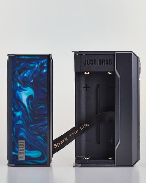 Мод VOOPOO DRAG 4 177W TC Mod ( Синий ) Gun Metal Ocean Blue