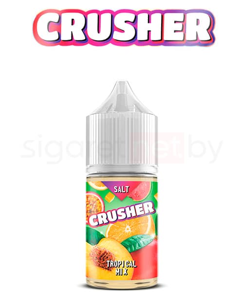 Жидкость Crusher SALT - Tropical Mix ( Крутое Сочетание Тропических Фруктов ) 30 мл ( 20 мг )