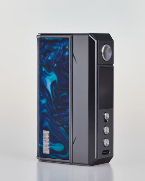 Мод VOOPOO DRAG 4 177W TC Mod ( Синий ) Gun Metal Ocean Blue