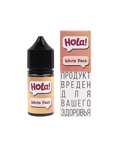 Белый Нектарин – Жидкость HOLA White Pech 25 мл ( 17 ± 3 мг )