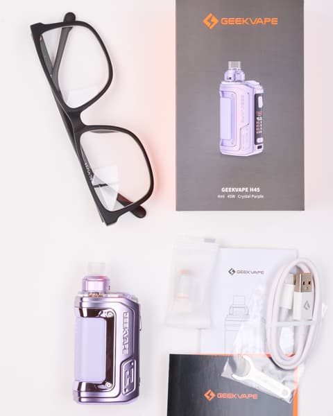 Вейп GeekVape H45 Crystal ( Сиреневый ) Purple