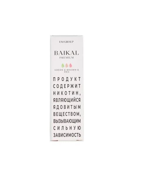Жидкость BAIKAL - Green Brown Red 10 мл ( 17 ± 3 мг ) ( Вишня Корица Яблоко )