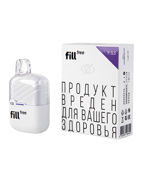 Одноразка fill free - 320 mAh - Клюква Виноград ( F53) ( 2 мл. Крепость 15 ± 3 мг\ мл )
