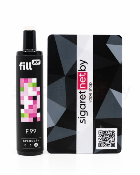 Электронная система курения ( одноразовая ) fill JOY 500 - 400 mAh - Драгон Фрут ( F99 ) ( 2 мл. Крепость 17 ± 3 мг\ мл )